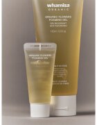 WHAMISA Organic Flowers Foaming Gel pomirjajoči čistilni penasti gel 150 ml