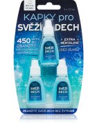 White Pearl Dental Care kapljice za svež dah 3 x 3.7 ml