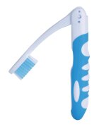 White Pearl Smile zložljiva potovalna zobna ščetka 1 kos