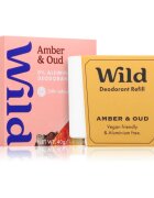 Wild Amber & Oud Refill trdi deodorant nadomestno polnilo 40 g