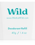 Wild Fresh Cotton & Sea Salt trdi deodorant nadomestno polnilo 40 g