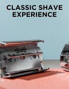 Wilkinson Sword Barber's Style Double Edge brivnik + nadomestne britvice 5 kos