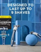 Wilkinson Sword Essentials 3 Hybrid brivnik + nadomestne glave 4 kos