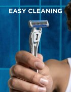 Wilkinson Sword Essentials 3 Hybrid brivnik + nadomestne glave 4 kos