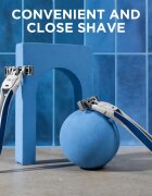 Wilkinson Sword Essentials 3 Hybrid brivnik + nadomestne glave 4 kos