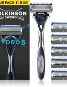 Wilkinson Sword Hydro5 brivnik + nadomestne britvice 5 kos