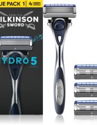 Wilkinson Sword Hydro5 brivnik + nadomestne glave 4 kos