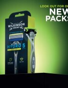 Wilkinson Sword Hydro5 Sensitive brivnik + nadomestne glave 4 kos