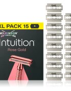 Wilkinson Sword Intuition Rose Gold nadomestne britvice 15 kos