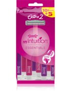 Wilkinson Sword My Intuition Extra 2 brivniki za enkratno uporabo Essentials 15 kos