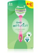 Wilkinson Sword My Intuition Xtreme 3 brivniki za enkratno uporabo Comfort Sensitive 6 kos