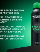 Wilkinson Sword Sensitive Shave Foam pena za britje za moške 200 ml