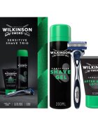 Wilkinson Sword Sensitive Shave Trio darilni set za britje
