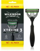 Wilkinson Sword Xtreme 3 Black Edition brivniki za enkratno uporabo za moške 10 kos