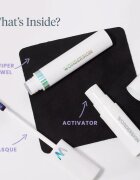 WONDERSKIN Wonder Blading Lip Stain Kit piling za ustnice + aktivator odtenek Whimisical 4 ml