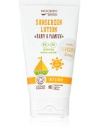 WoodenSpoon Baby & Family zaščitni losjon za sončenje SPF 30 150 ml