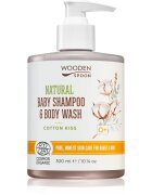 WoodenSpoon Natural šampon in gel za prhanje za otroke 2 v 1 300 ml
