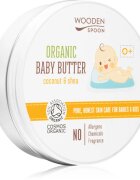 WoodenSpoon Organic Coconut & Shea maslo za telo za otroke od rojstva 100 ml