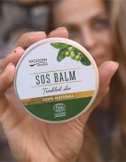 WoodenSpoon Organic SOS balzam za dehidrirano in poškodovano kožo 60 ml