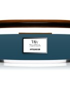 Woodwick Antiquarium dišeča sveča z lesenim stenjem (hearthwick) 453 g