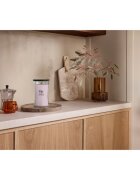 Woodwick Cherry Blossom & Vanilla dišeča sveča z lesenim stenjem 610 g