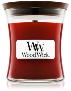Woodwick Cinnamon Chai dišeča sveča z lesenim stenjem 85 g