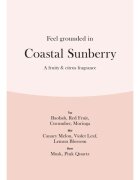 Woodwick Coastal Sunberry dišeča sveča z lesenim stenjem 275 g