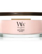 Woodwick Coastal Sunberry dišeča sveča z lesenim stenjem 453.6 g