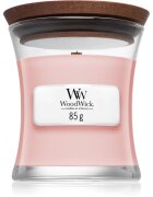 Woodwick Coastal Sunset dišeča sveča z lesenim stenjem 85 g
