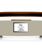 Woodwick Fireplace Fireside dišeča sveča z lesenim stenjem (hearthwick) 453 g