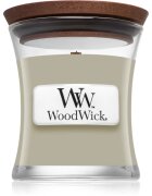 Woodwick Fireside Au Coin Du Feu dišeča sveča z lesenim stenjem 85 g
