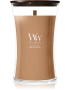 Woodwick Hazelnut Roast dišeča sveča z lesenim stenjem 610 g
