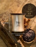 Woodwick Precious Metals Cypress Ore dišeča sveča 275 g