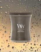 Woodwick Precious Metals Melanite Mist dišeča sveča 275 g