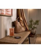Woodwick Pumpkin Praline dišeča sveča z lesenim stenjem 610 g
