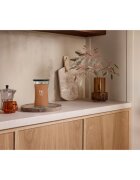 Woodwick Radiant Amber dišeča sveča z lesenim stenjem 610 g
