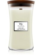 Woodwick Solar Ylang dišeča sveča z lesenim stenjem 609.5 g