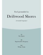 Woodwick Trilogy Driftwood Shores dišeča sveča z lesenim stenjem 610 g