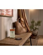 Woodwick Trilogy Vanilla Embers dišeča sveča z lesenim stenjem 610 g