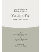 Woodwick Verdant Fig dišeča sveča z lesenim stenjem 275 g