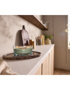Woodwick Verdant Fig dišeča sveča z lesenim stenjem 453.6 g