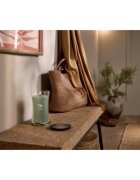 Woodwick Verdant Fig dišeča sveča z lesenim stenjem 610 g