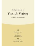 Woodwick Yuzu & Vetiver dišeča sveča z lesenim stenjem 275 g