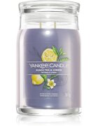 Yankee Candle Black Tea & Lemon dišeča sveča 567 g