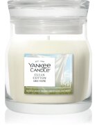 Yankee Candle Clean Cotton dišeča sveča Signature 110 g