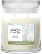 Yankee Candle Clean Cotton dišeča sveča Signature 368 g