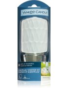 Yankee Candle Clean Cotton električni difuzor + nadomestno polnilo 1 kos