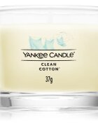 Yankee Candle Clean Cotton votivna sveča glass 37 g