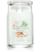 Yankee Candle Coconut Beach dišeča sveča Signature 567 g