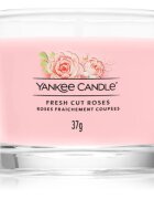 Yankee Candle Fresh Cut Roses votivna sveča Signature 37 g